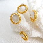 18K Gold Minimalist Round Ring: A Timeless Symbol of Elegance -  QH Clothing