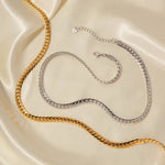 18K Gold Minimalist Versatile Necklace -  QH Clothing