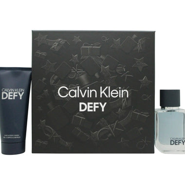 Calvin Klein Defy Gift Set 50ml EDT + 100ml Shower Gel - QH Clothing