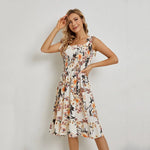Summer Camisole Strap Printing Dress Women - Quality Home Clothing| Beauty