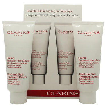 Clarins Presentbox 2 x 100ml Hand & Nagel Behandling - QH Clothing | Beauty