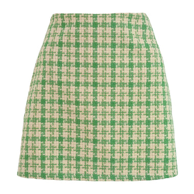 Classic Woolen High Waist Skirt Retro Well Plaid A- Line Skirt - Quality Home Clothing| Beauty