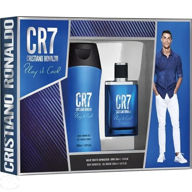 Cristiano Ronaldo CR7 Play It Cool Gift Set 200ml Shower Gel + 150ml Body Spray - QH Clothing