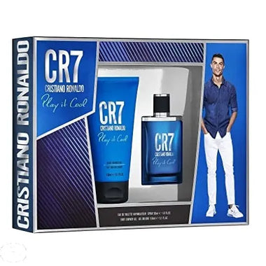 Cristiano Ronaldo CR7 Play It Cool Gift Set 50ml EDT Spray + 150ml Shower Gel - QH Clothing