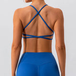 Cross Beauty Back Exercise Underwear Naked Women Sense Yoga Clothes Running Workout Bra Quick Drying Yoga Vest - Quality Home Clothing| Beauty