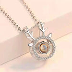 Elegant Diamond Projection Necklace -  QH Clothing