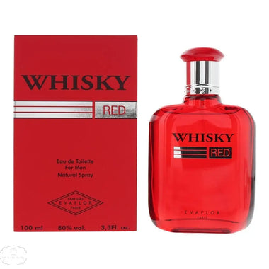 Evaflor Whisky Red Eau de Toilette 100ml Spray - QH Clothing