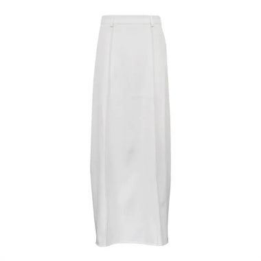 Fall French Milky White Office Mopping Skirt Loose Profile Slimming Casual Dress Women - Quality Home Clothing| Beauty