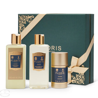 Floris Cefiro Gift Set 250ml Shower Gel + 250ml Shampoo + 75ml Deodorant Stick - QH Clothing