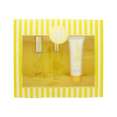 Giorgio Beverly Hills Giorgio Yellow Gift Set 30ml EDT + 50ml Body Lotion + 10ml EDT - Quality Home Clothing| Beauty