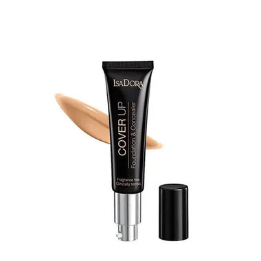 IsaDora Cover Up Foundation & Concealer 35ml - 60 Light - Quality Home Clothing| Beauty