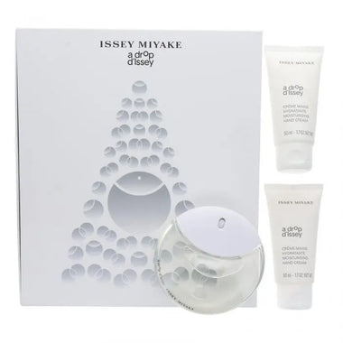 Issey Miyake A Drop d'Issey Gift Set 50ml EDP + 50ml Hand Cream - Quality Home Clothing| Beauty