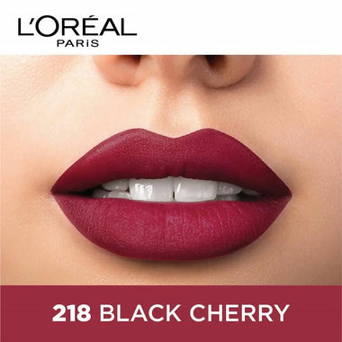 L'Oreal Color Riche Moisture Matte Lipstick 3.7g - 218 Black Cherry - Quality Home Clothing| Beauty