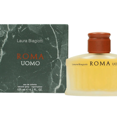 Laura Biagiotti Roma Uomo Eau de Toilette 125ml Sprej - Quality Home Clothing| Beauty