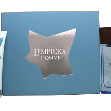 Lolita Lempicka Homme Gift Set 100ml EDT + 75ml Aftershave Balm - Quality Home Clothing | Beauty