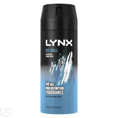 Lynx Ice Chill Antiperspirant Spray 150ml - QH Clothing