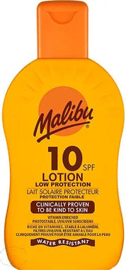 Malibu Sun Lotion SPF10 Low Protection 200ml Lotion - QH Clothing
