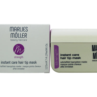 Marlies Möller Strength Instant Care Hår Tip Mask 125ml - Quality Home Clothing| Beauty
