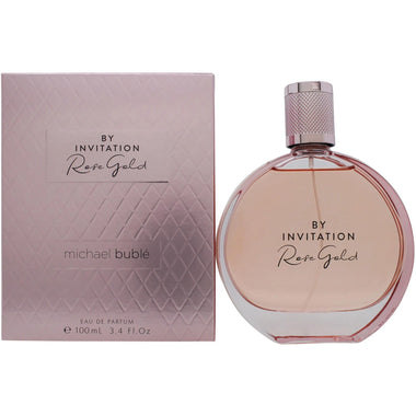 Michael Buble By Invitation Rose Gold Eau de Parfum 100ml Spray - Quality Home Clothing| Beauty