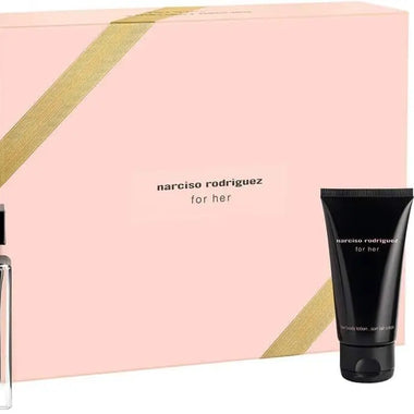 Narciso Rodriguez for Her Gift Set 50ml EDP + 50ml Body Lotion + 50ml Shower Gel - QH Clothing