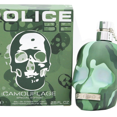 Police To Be Camouflage Eau de Toilette 75ml Sprej - Quality Home Clothing| Beauty