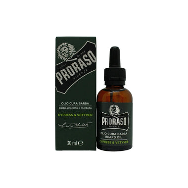 Proraso Cypress & Vetyver Beard Oil 30ml - Quality Home Clothing| Beauty