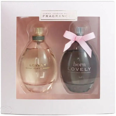 Sarah Jessica Parker Fragrances Gift Set 100ml Lovely EDP + 100ml Born Lovely EDP - QH Clothing
