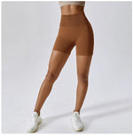 Seamless Yoga Shorts Peach Hip Raise High Waist Fitness Pants Tight Running  Shorts - Quality Home Clothing| Beauty