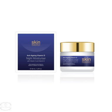 Skin Research Anti-Ageing Vitamin D Night Moisturiser 50ml - QH Clothing