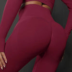 Spring Summer Seamless Smiley Face Peach Hip Training Yoga Pants Women Sports Running Hip Shaping Fitness Pants - Quality Home Clothing| Beauty