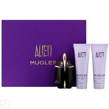 Thierry Mugler Alien Gift Set 30ml EDP + 50ml Body Lotion + 50ml Shower Gel - QH Clothing