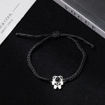 Trendy personalized dog paw projection bracelet -  QH Clothing