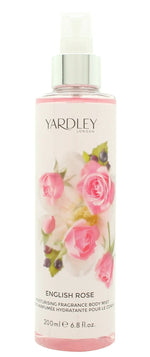 Yardley English Rose Fragrance Mist 200ml Sprej - Quality Home Clothing| Beauty