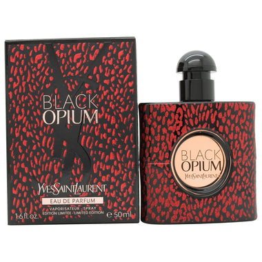 Yves Saint Laurent Black Opium Eau de Parfum 50ml Sprej - Baby Cat Collector Edition - QH Clothing | Beauty
