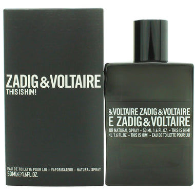 Zadig & Voltaire This is Him Eau de Toilette 50ml Sprej - QH Clothing | Beauty