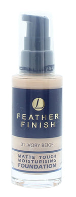 Lentheric Feather Finish Matte Touch Moisturising Foundation 30ml - Ivory Beige 01 - Quality Home Clothing| Beauty