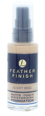 Lentheric Feather Finish Matte Touch Moisturising Foundation 30ml - Soft Beige 02 - Quality Home Clothing| Beauty