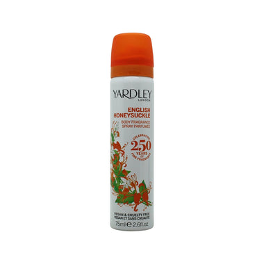Yardley English Honeysuckle Deodorant 75ml Spray - Quality Home Clothing| Beauty